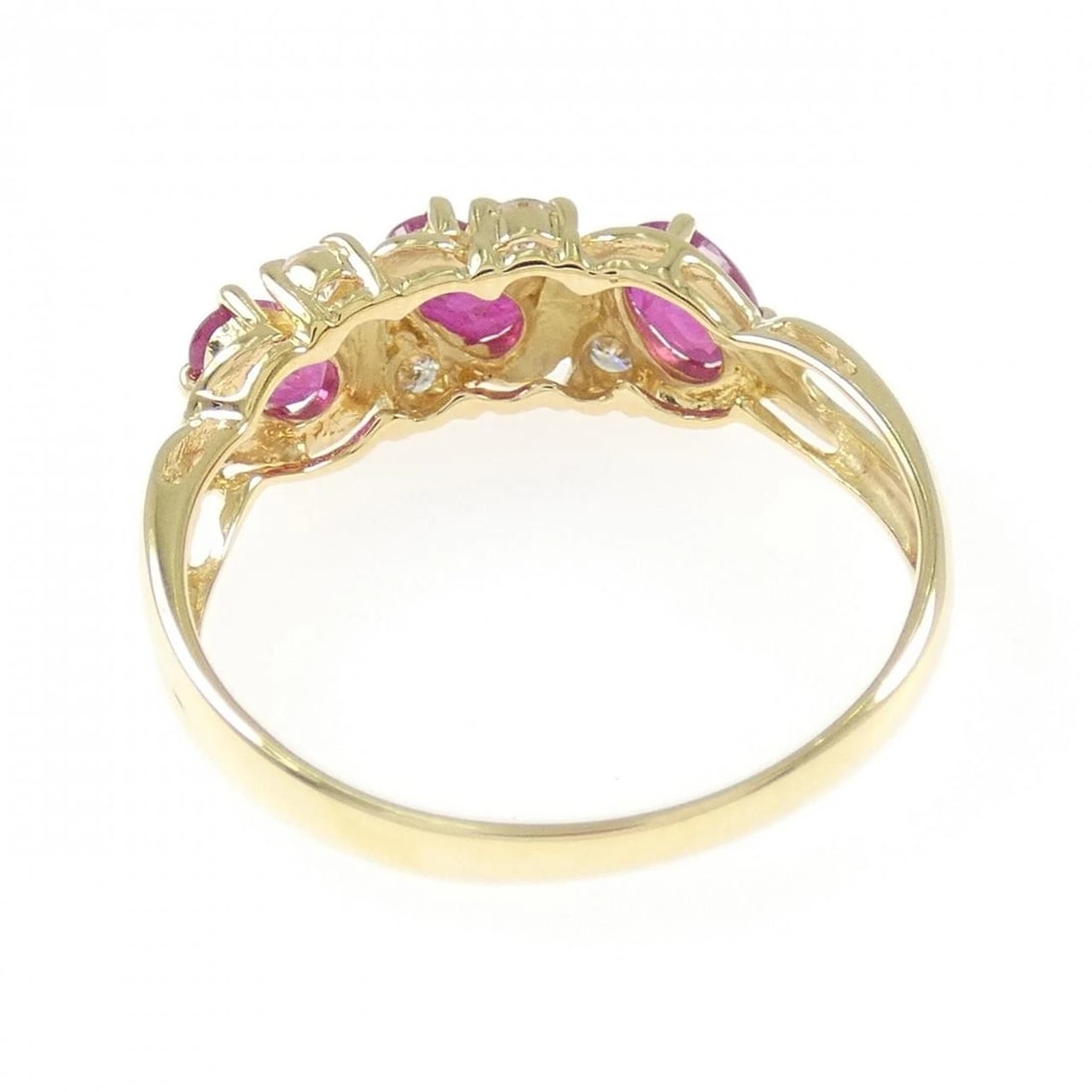K18YG RUBY RING - 3
