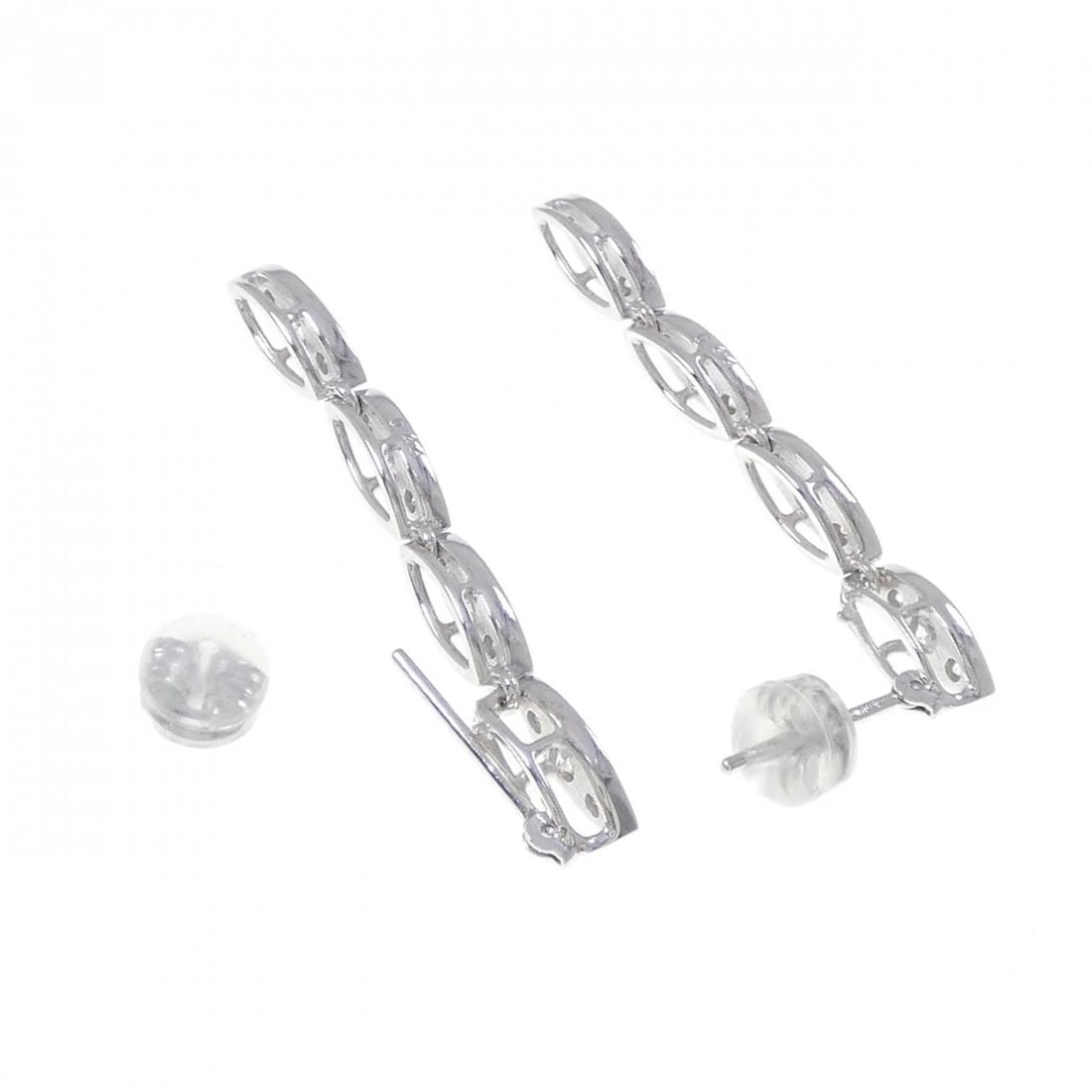 K18WG DIAMOND PIERCE - 3