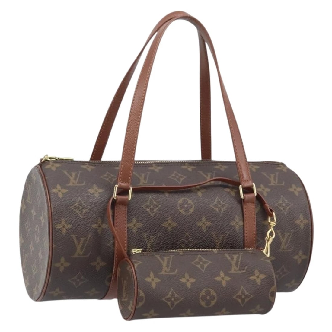 LOUIS VUITTON MONOGRAM PAPILLON 30 HAND BAG: LOUIS VUITTON Monogram Papillon 30 Hand Bag Brand: LOUIS VUITTON Type/Style: Hand Bag Material: Monogram Canvas Color: Monogram Size: Size(Inch) W11.8 x H5.9 x D5.9inch(Approx) Accessories: None <