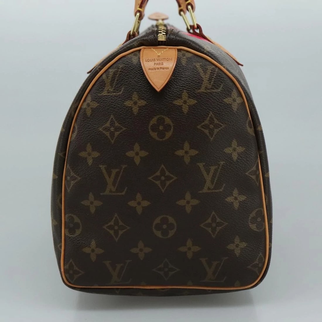 LOUIS VUITTON MONOGRAM V LINE SPEEDY 30 HAND BAG - 3