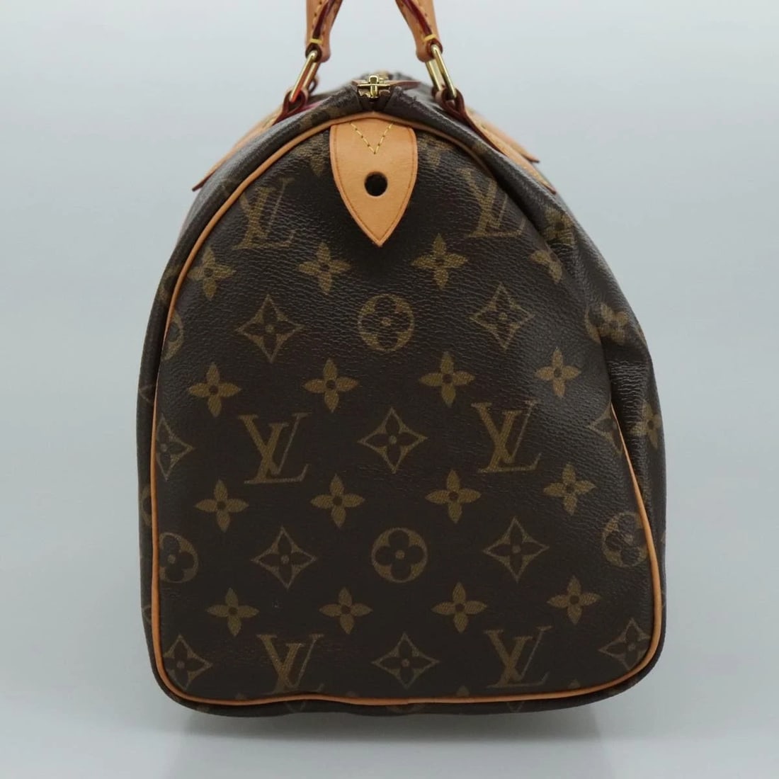 LOUIS VUITTON MONOGRAM V LINE SPEEDY 30 HAND BAG - 4