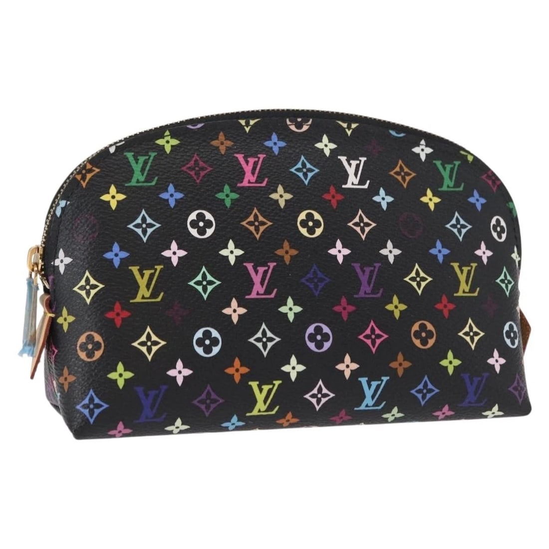 LOUIS VUITTON MONOGRAM MULTICOLOR POCHETTE POUCH: LOUIS VUITTON Monogram Multicolor Pochette Pouch Brand: LOUIS VUITTON Type/Style: Pouch Material: Monogram Multicolor Canvas Color: Black Size: W6.7 x H4.7 x D2.4inch(Approx) Accessories: None