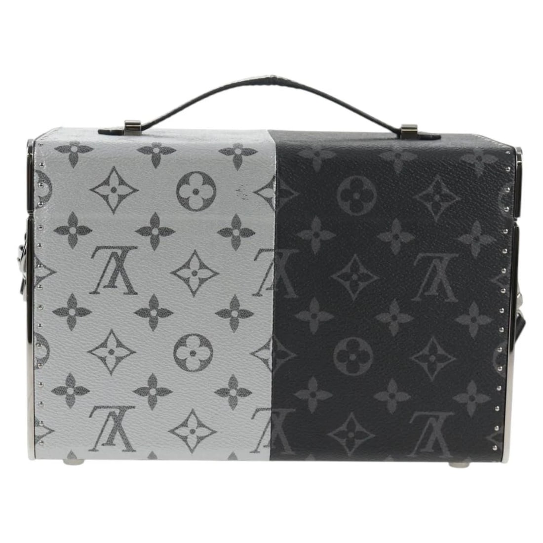 LOUIS VUITTON ECLIPSE SPLIT MINI BOX TRUNK BAG - 2