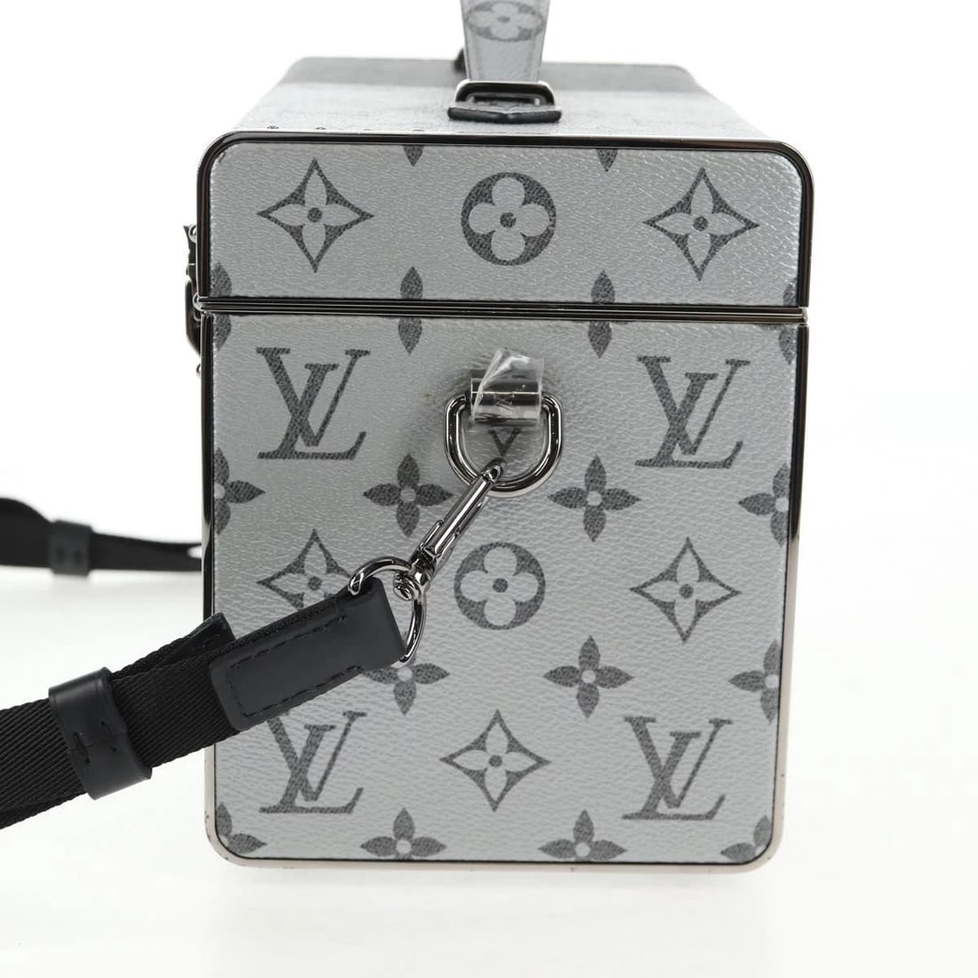 LOUIS VUITTON ECLIPSE SPLIT MINI BOX TRUNK BAG - 3