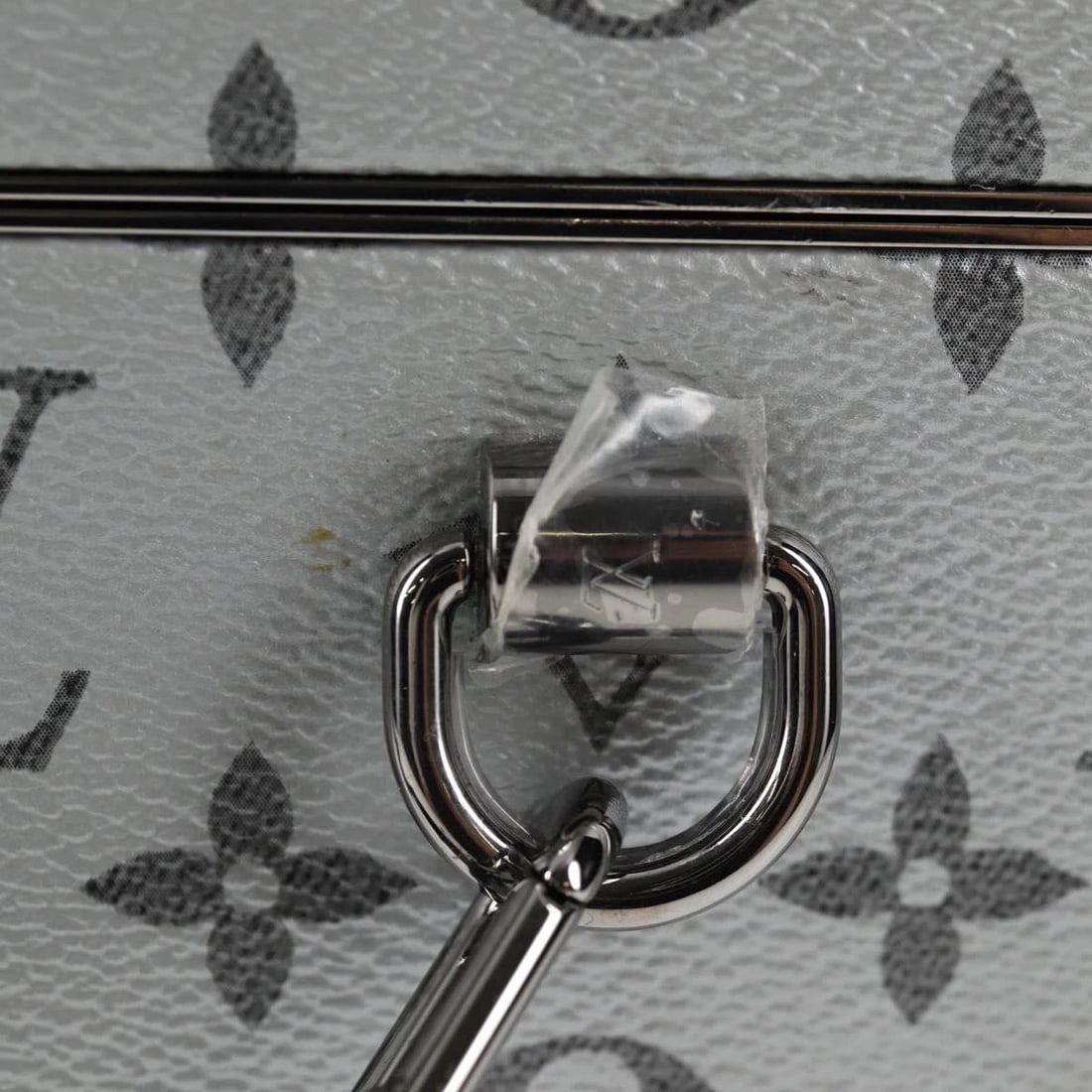 LOUIS VUITTON ECLIPSE SPLIT MINI BOX TRUNK BAG - 4