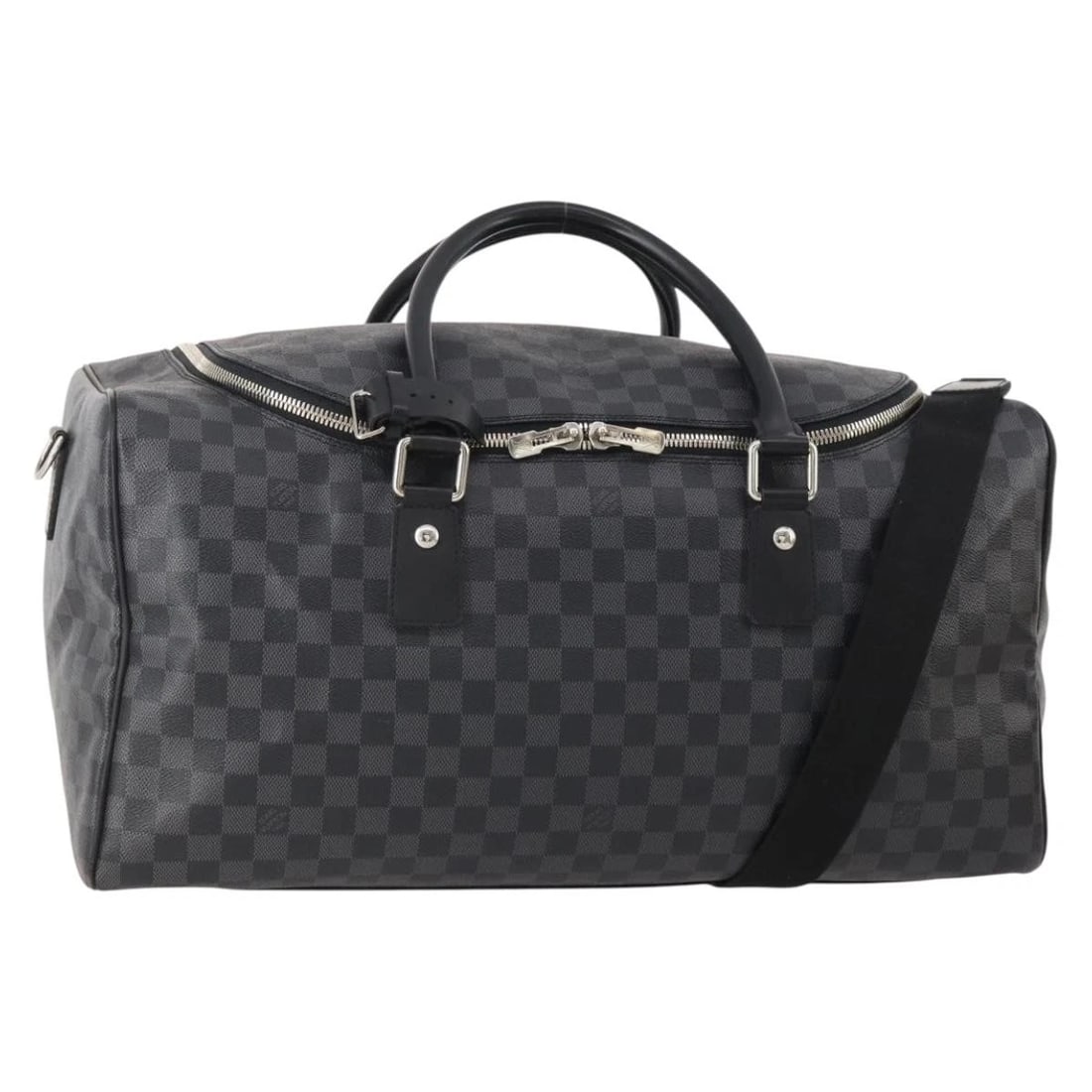 LOUIS VUITTON GRAPHITE ROADSTER 50 BOSTON BAG (1 of 6)