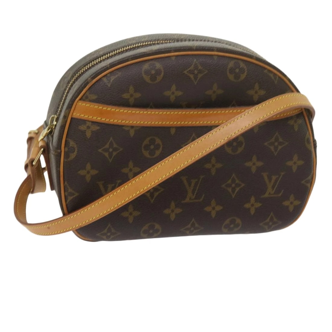 LOUIS VUITTON MONOGRAM BLOIS SHOULDER BAG: LOUIS VUITTON Monogram Blois Shoulder Bag Brand: LOUIS VUITTON Type/Style: Shoulder Bag Material: Monogram Canvas Color: Monogram Size: W9.8 x H7.5 x D4.3inch(Approx) Accessories: None Accessories