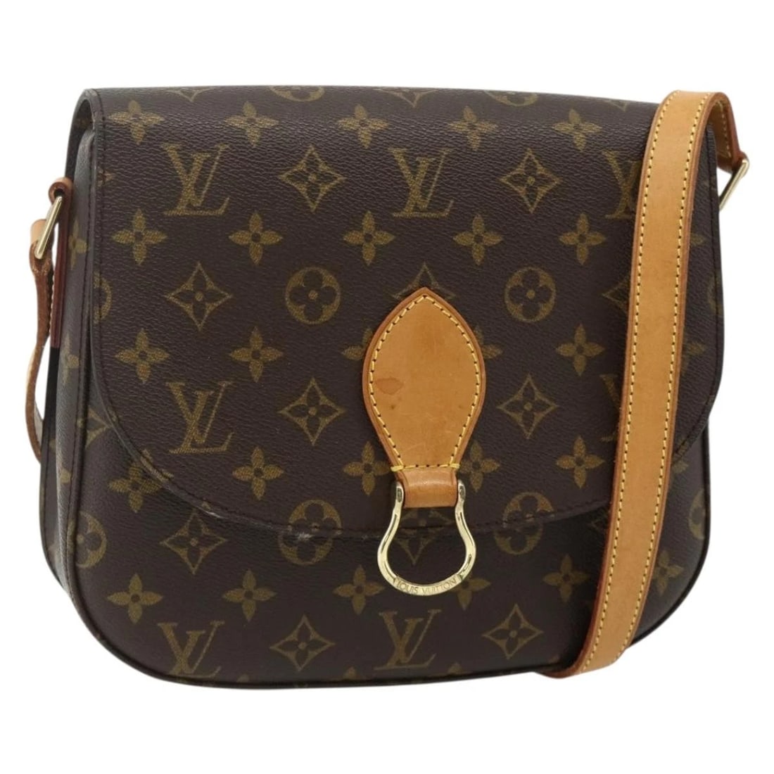 LOUIS VUITTON SAINT CLOUD GM SHOULDER BAG: LOUIS VUITTON Saint Cloud GM Shoulder Bag Brand: LOUIS VUITTON Type/Style: Shoulder Bag Material: Monogram Canvas Color: Monogram Size: W9.4 x H7.9 x D2.4inch(Approx) Accessories: None Acc