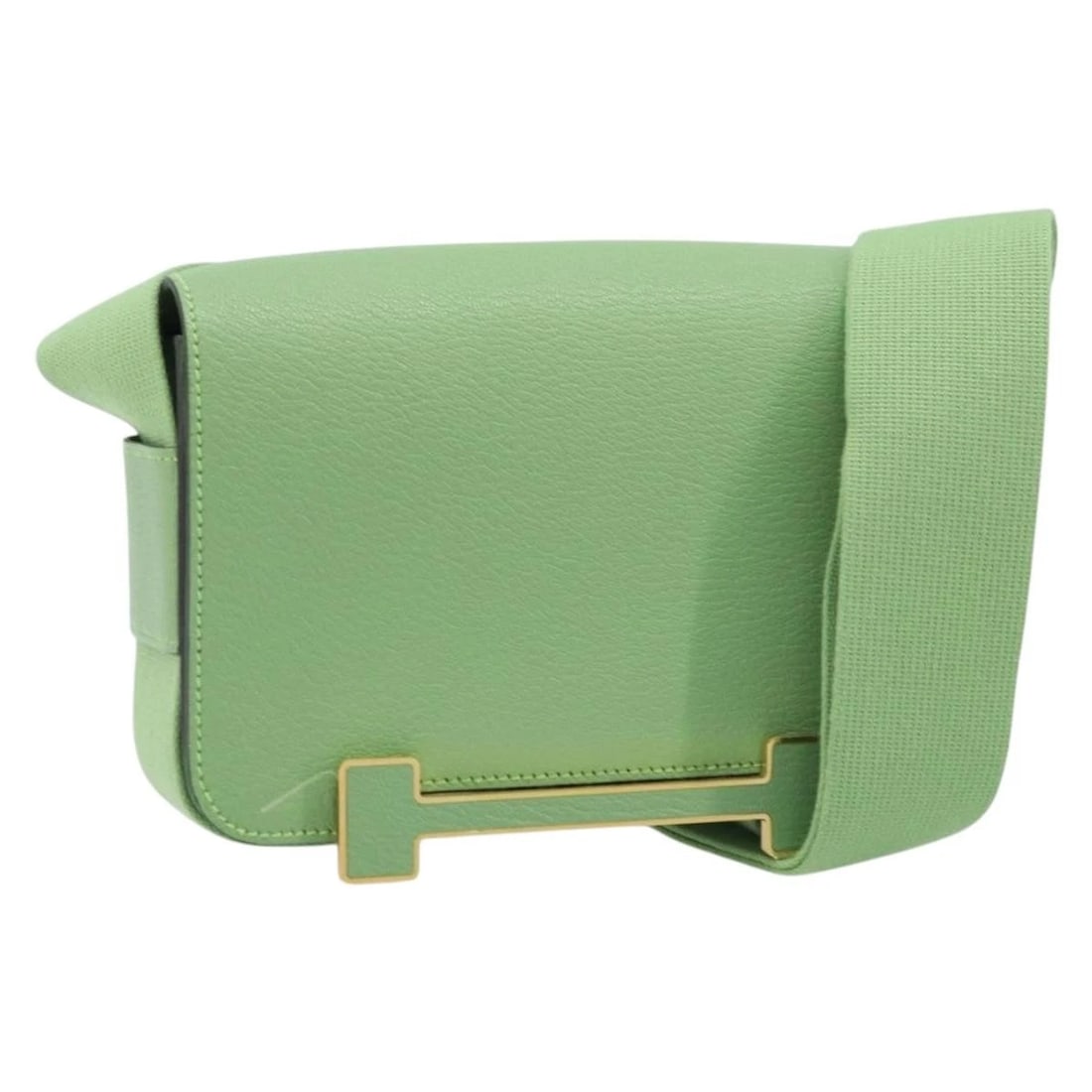 HERMES GETASHEVRE SHOULDER BAG LEATHER: HERMES Getashevre Shoulder Bag Leather Brand: HERMES Type/Style: Shoulder Bag Material: Leather Color: Gold/Light green Size: W7.9 x H5.5 x D2.8inch(Approx) Accessories: None Accessories N