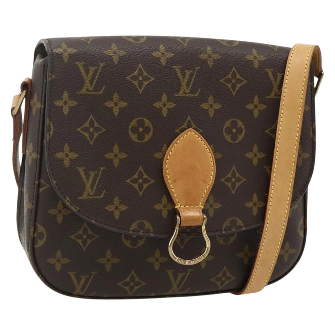 LOUIS VUITTON SAINT CLOUD GM SHOULDER BAG: LOUIS VUITTON Saint Cloud GM Shoulder Bag Brand: LOUIS VUITTON Type/Style: Shoulder Bag Material: Monogram Canvas Color: Monogram Size: W9.4 x H7.9 x D2.4inch(Approx) Accessories: None Acc