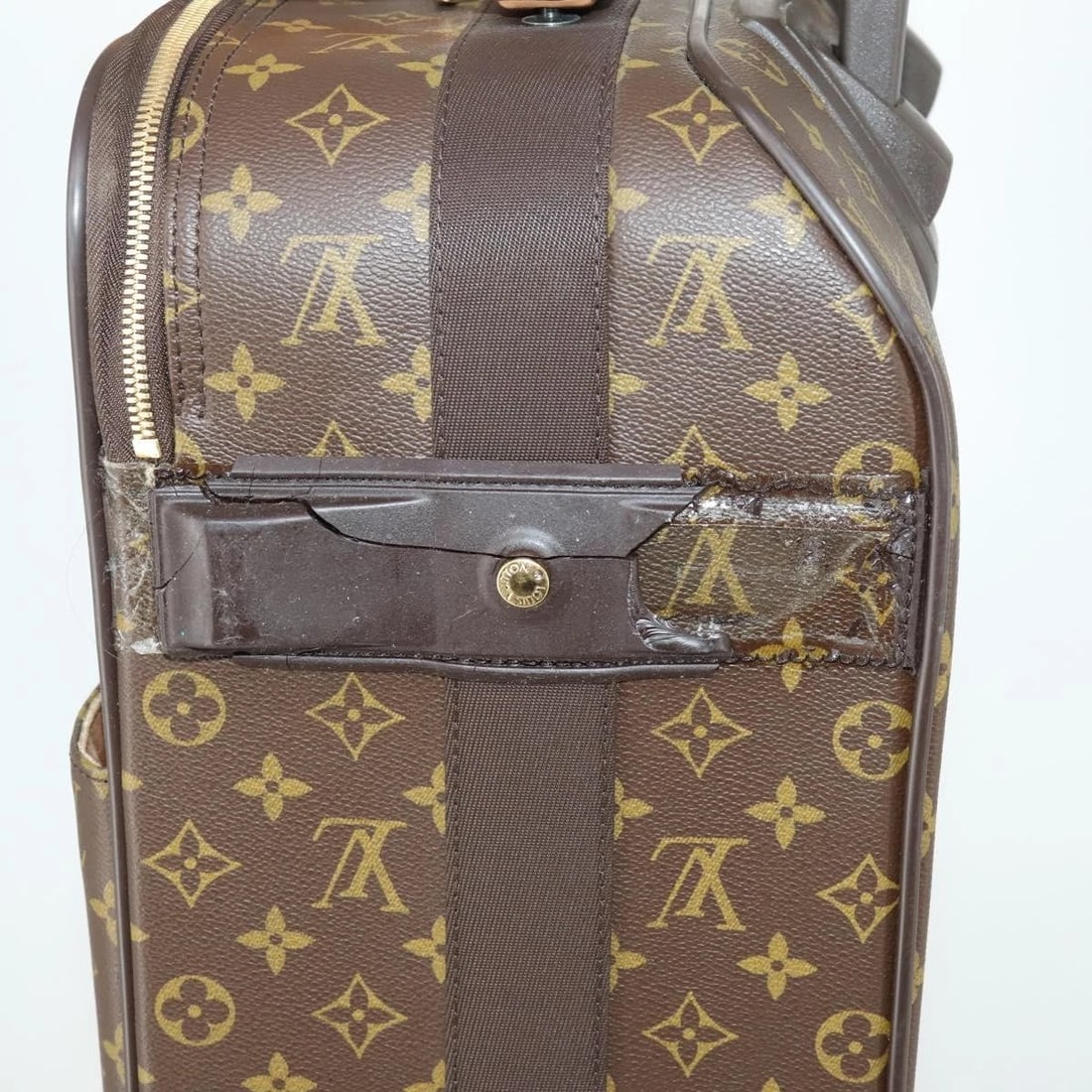 LOUIS VUITTON MONOGRAM PEGAS 55 SUITCASE - 4