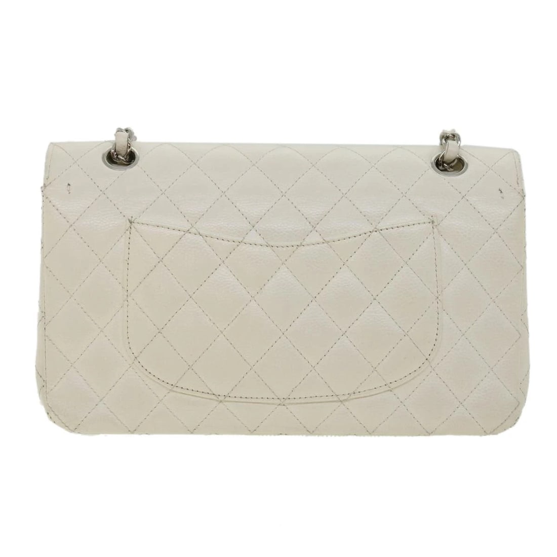 CHANEL CHAIN SHOULDER BAG GRAINED - 2