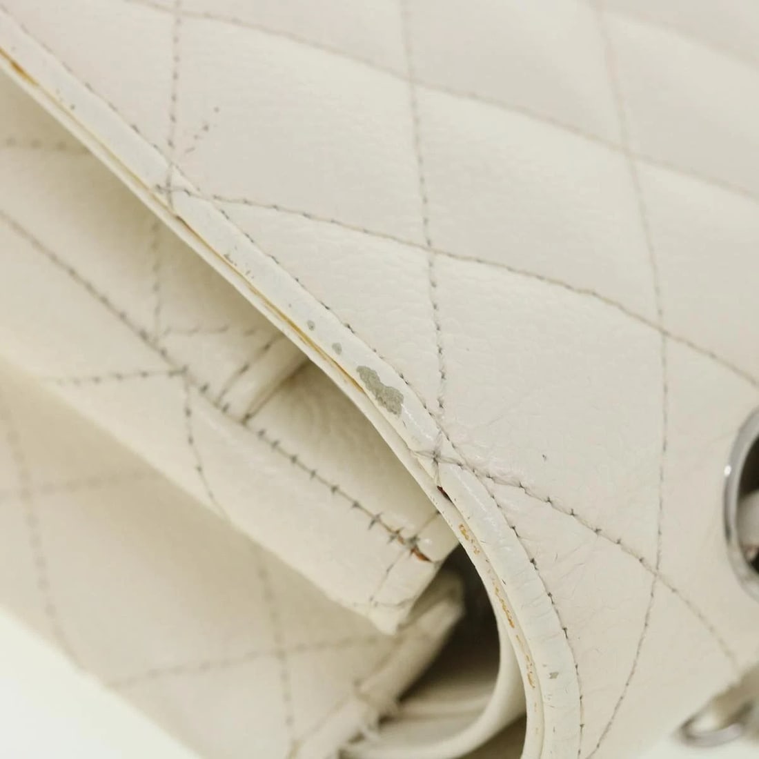 CHANEL CHAIN SHOULDER BAG GRAINED - 5