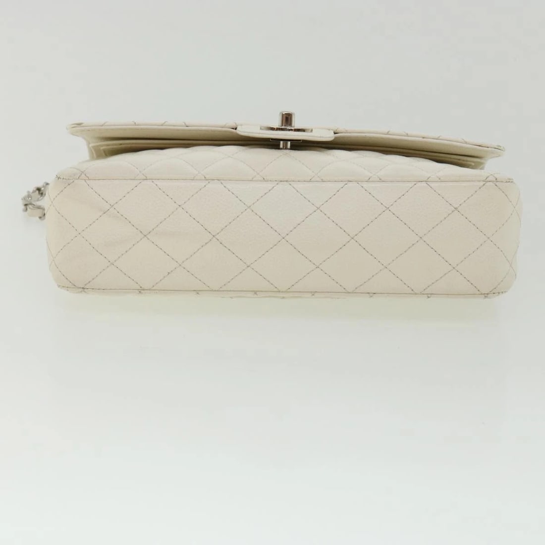 CHANEL CHAIN SHOULDER BAG GRAINED - 6