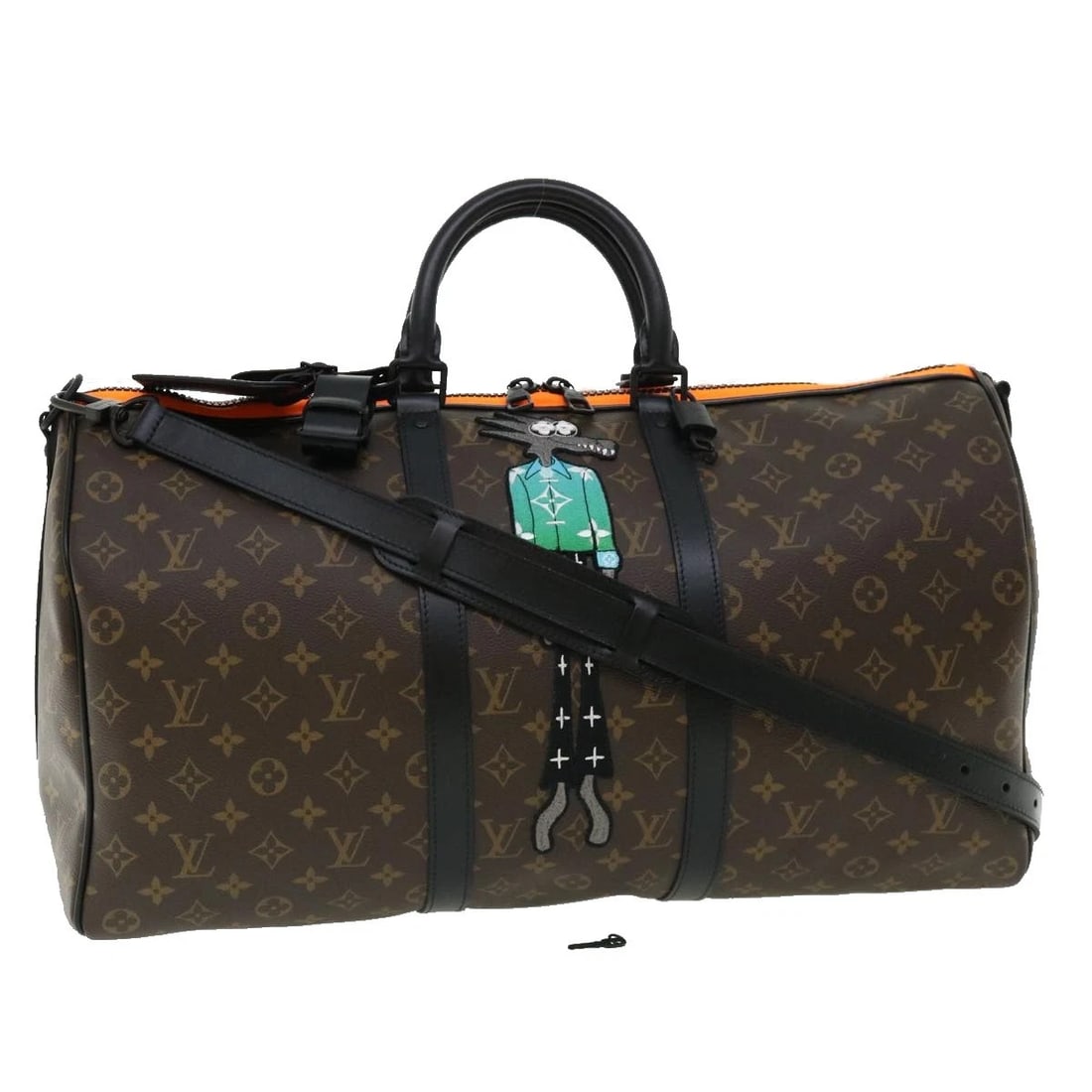 LOUIS VUITTON VIRGIL KEEPALL BANDOULIERE50 BOSTON BAG (1 of 6)