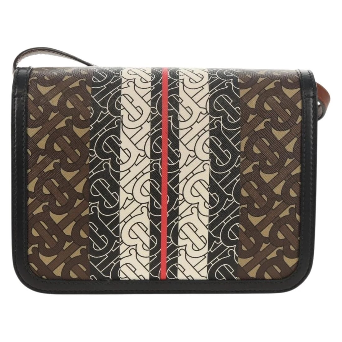 BURBERRY TB MONOGRAM SHOULDER BAG - 3