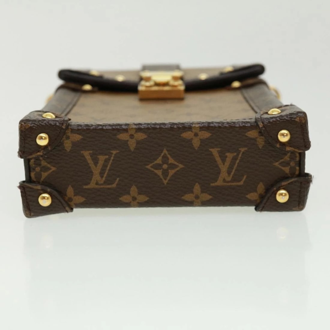 LOUIS VUITTON REVERSE TRUNK VERTICAL SHOULDER BAG - 6
