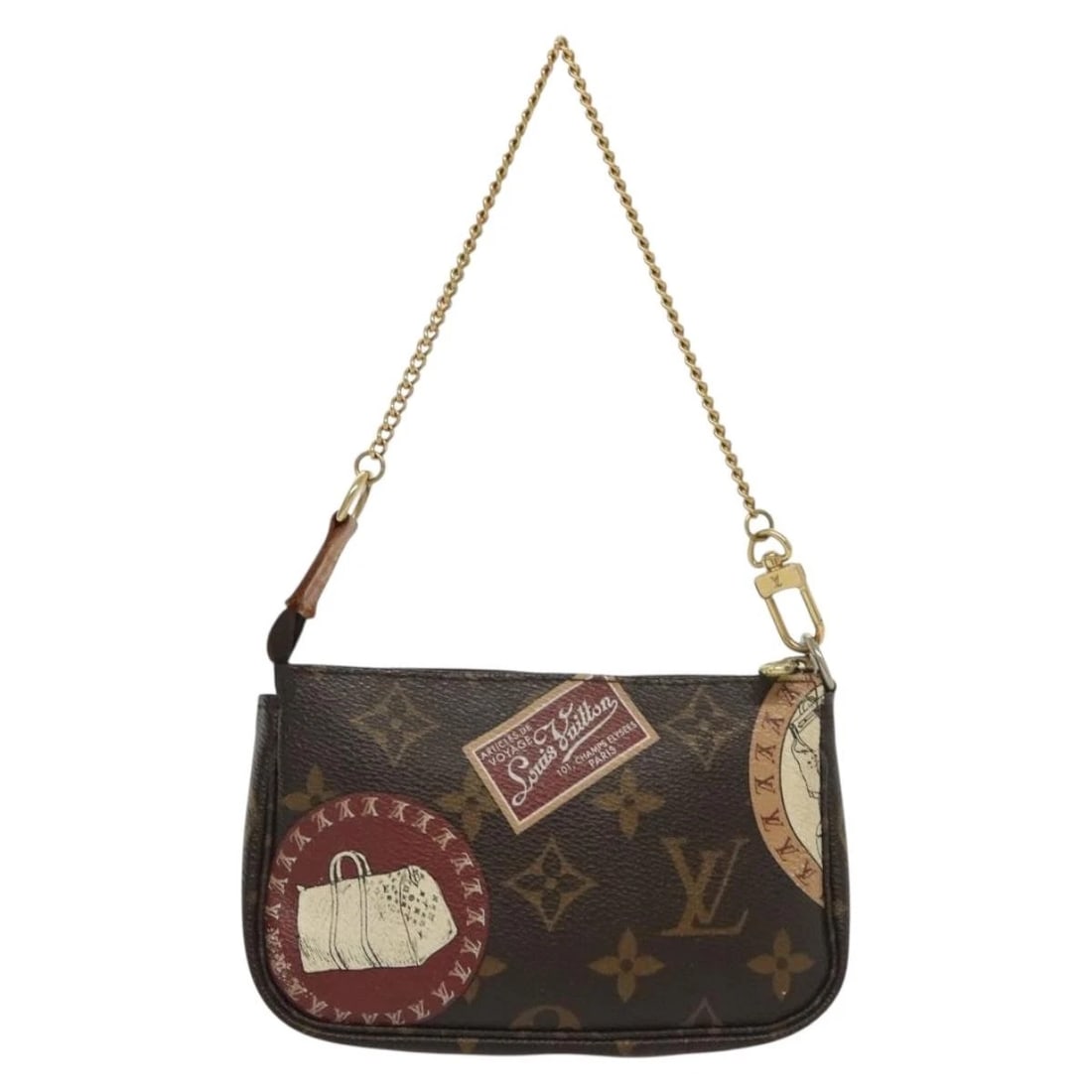 LOUIS VUITTON PATCH MINI POCHETTE ACCESSOIRES POUCH - 2