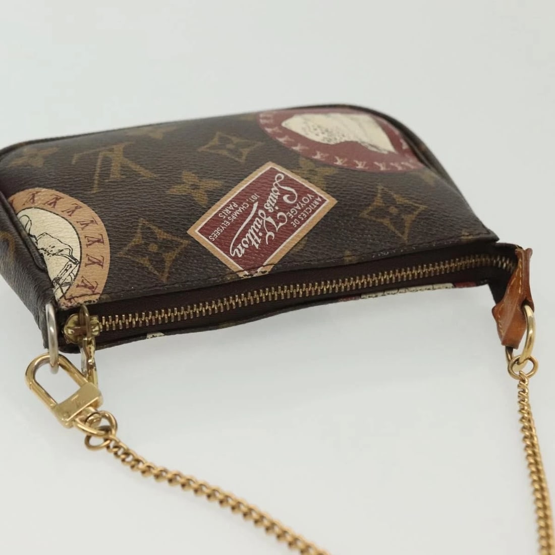 LOUIS VUITTON PATCH MINI POCHETTE ACCESSOIRES POUCH - 6