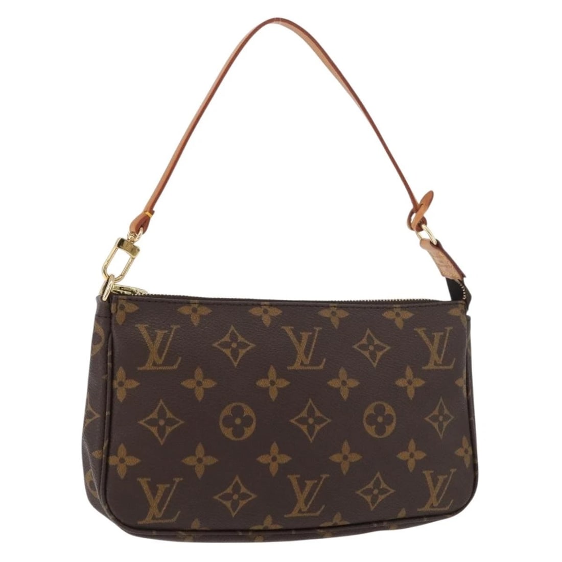 LOUIS VUITTON MONOGRAM POCHETTE ACCESSOIRES POUCH: LOUIS VUITTON Monogram Pochette Accessoires Pouch Brand: LOUIS VUITTON Type/Style: Pouch Material: Monogram Canvas Color: Monogram Size: W8.3 x H5.1 x D1.2inch(Approx) Accessories: None Ac