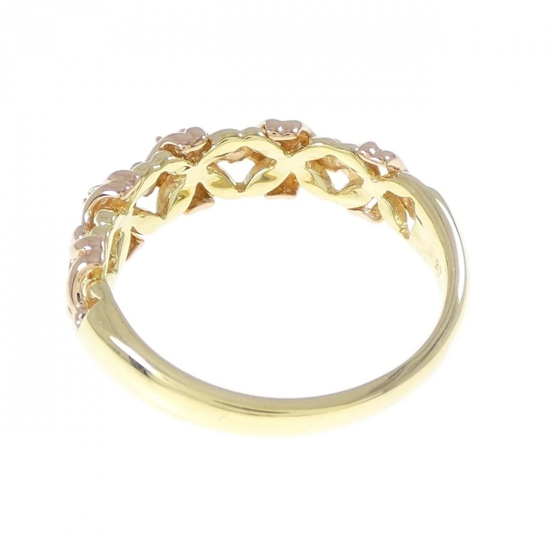K18YG/K18PG DIAMOND RING - 3