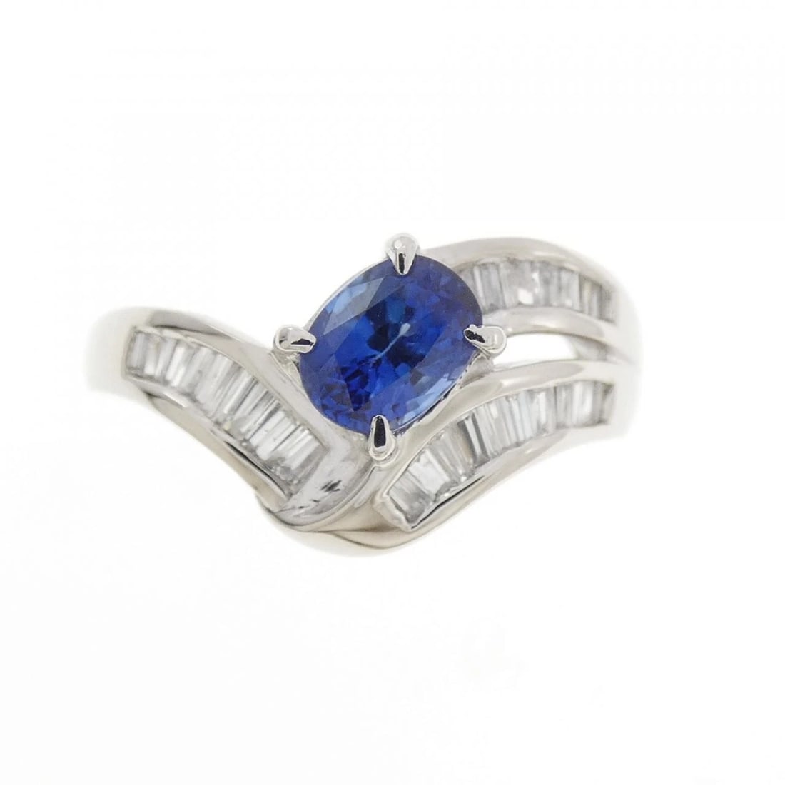 PT900 SAPPHIRE RING - 2