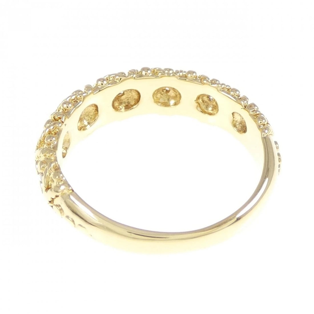 K18YG DIAMOND RING - 3