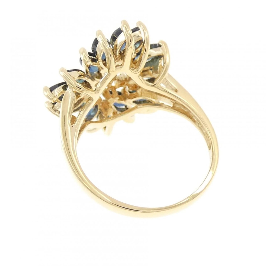 K18YG SAPPHIRE RING - 3