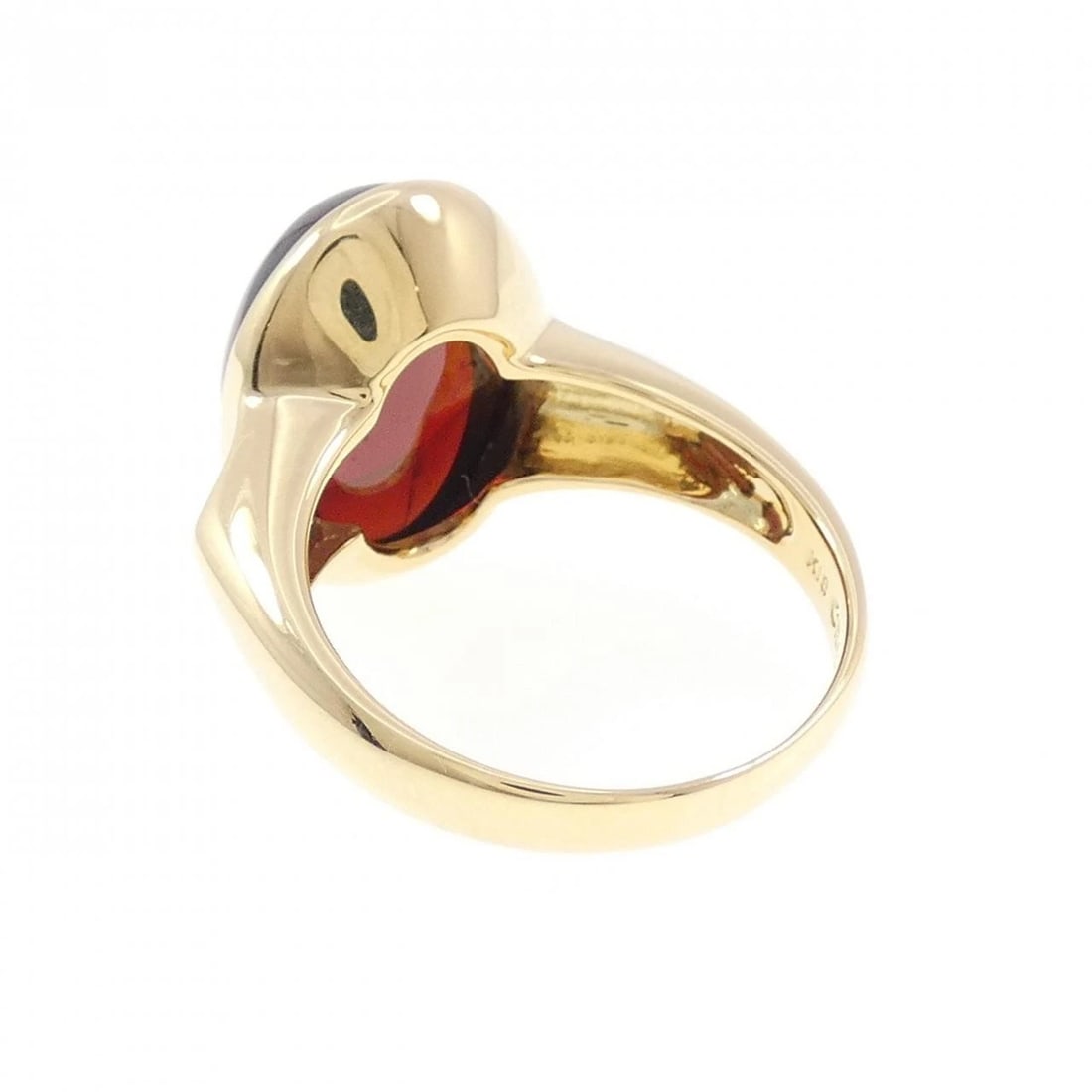 K18YG GARNET RING - 3