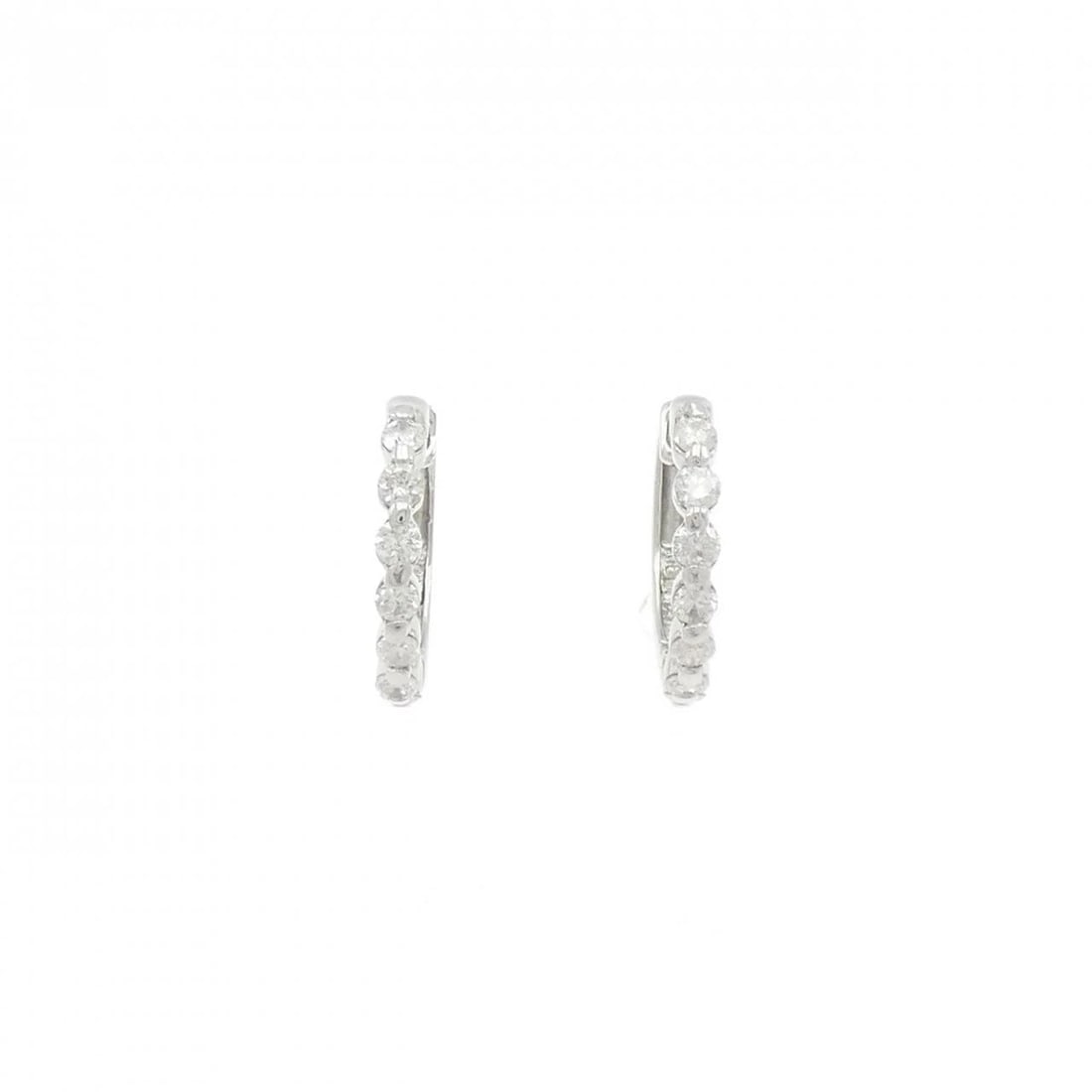 K18WG DIAMOND PIERCE - 2