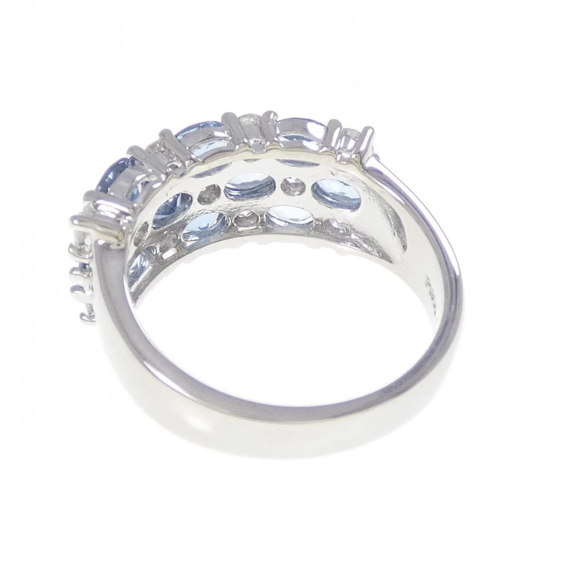 PT900 AQUAMARINE RING - 3