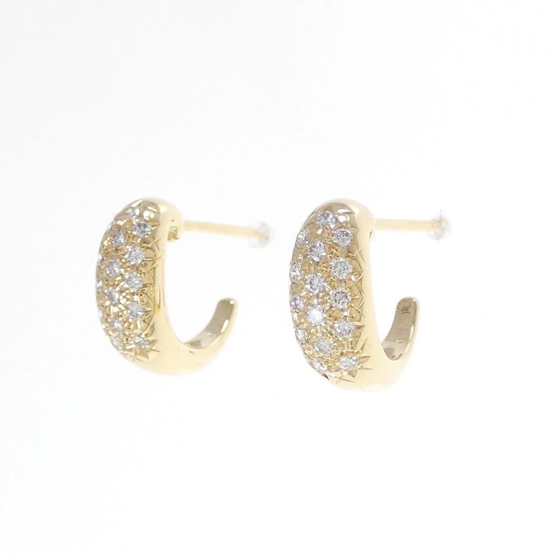 K18YG DIAMOND PIERCE - 2