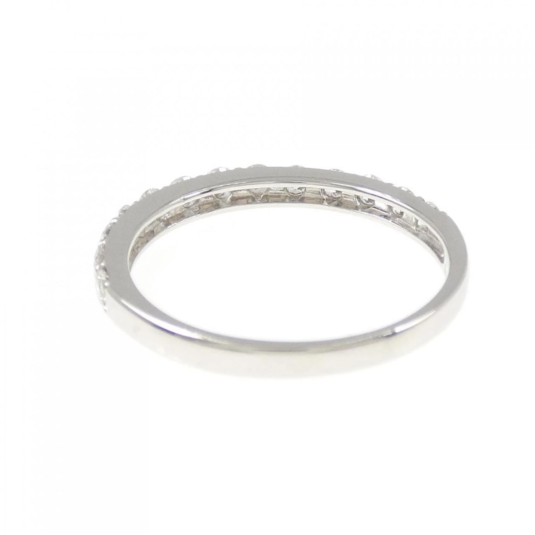 PT900 HALF ETERNITY DIAMOND RING - 3