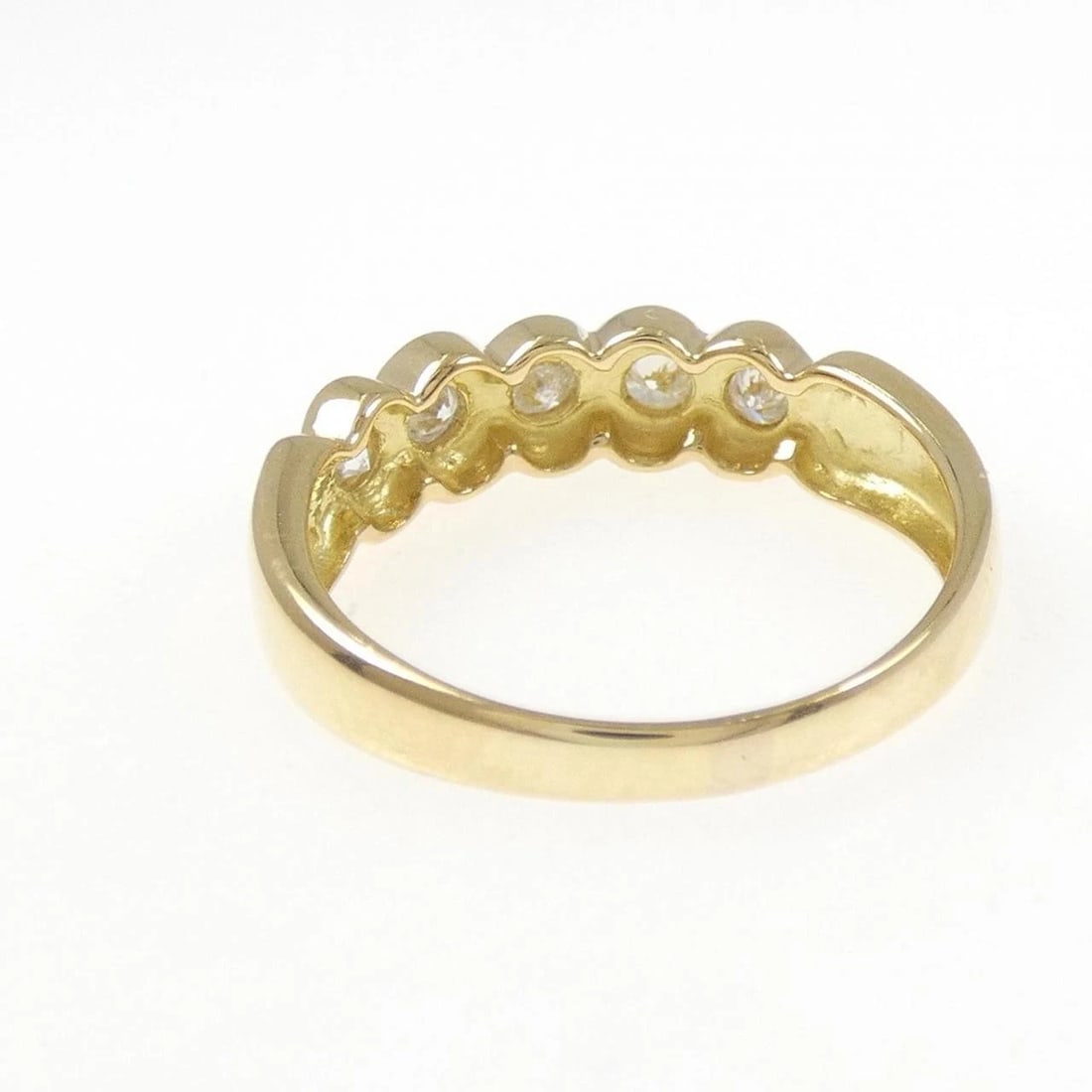 K18YG DIAMOND RING - 3
