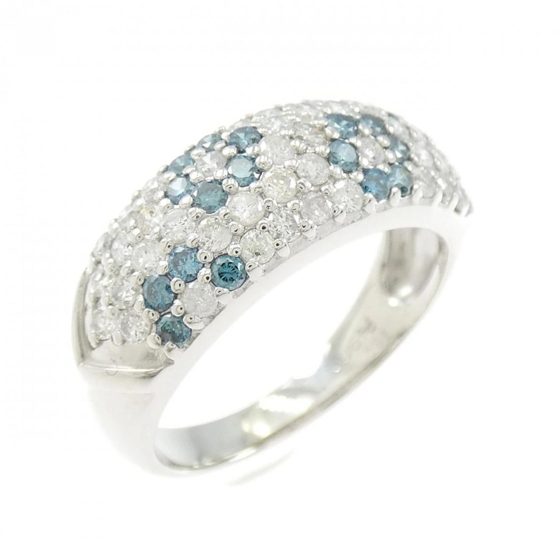 PT900 DIAMOND RING: PT900 Diamond Ring Brand: Unbranded Type/Style: Diamond Ring Material: Platinum900, Main Stone/Creation Natural Color: Platinum Size: US 6 1/4 Accessories: None Accessories Notice: When purchasing