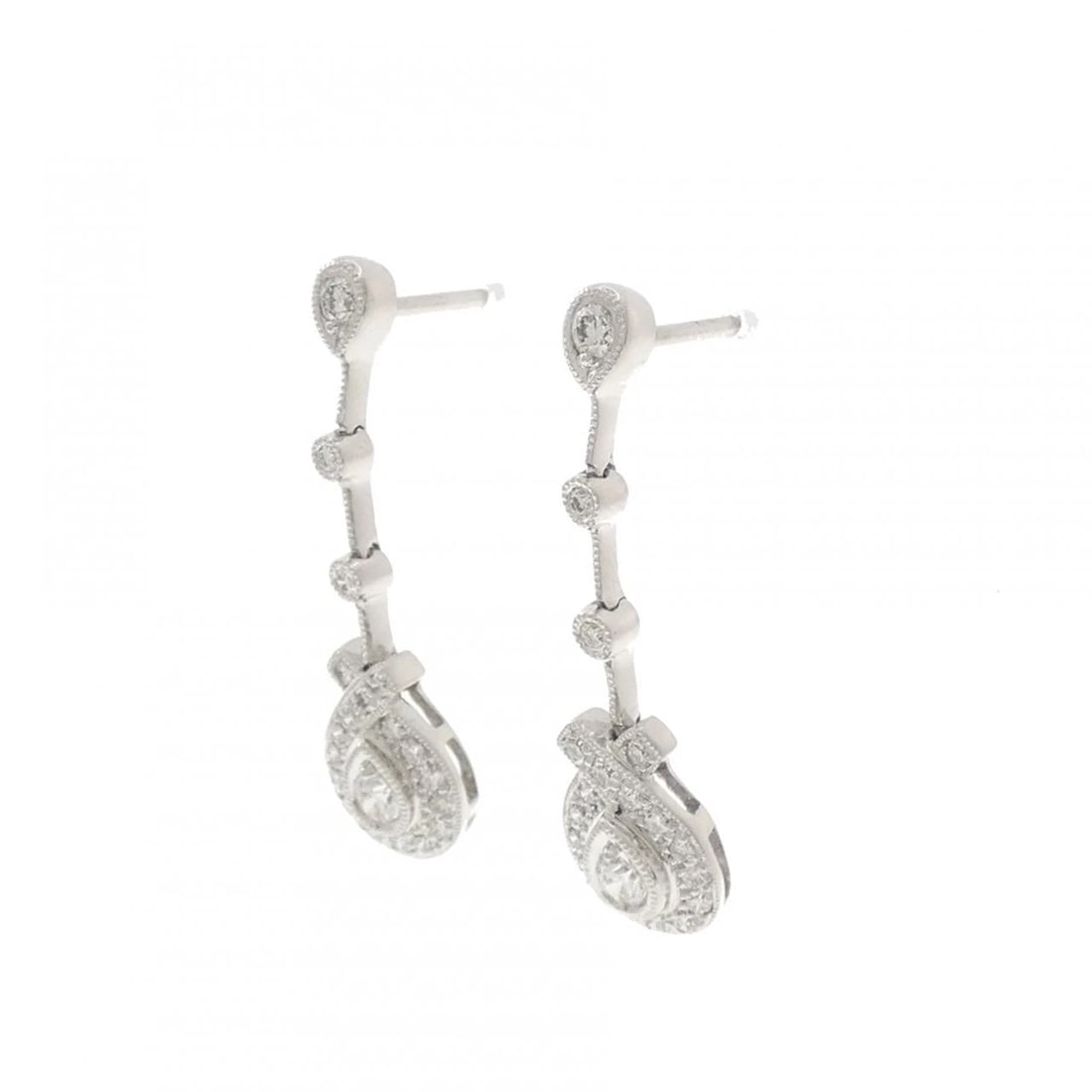 K18WG DIAMOND PIERCING - 2