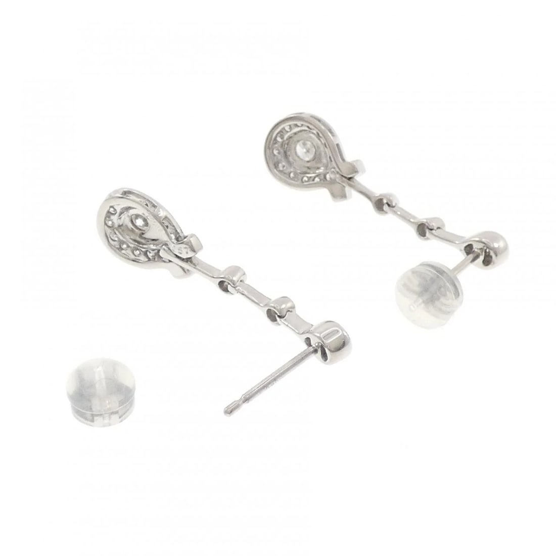 K18WG DIAMOND PIERCING - 3