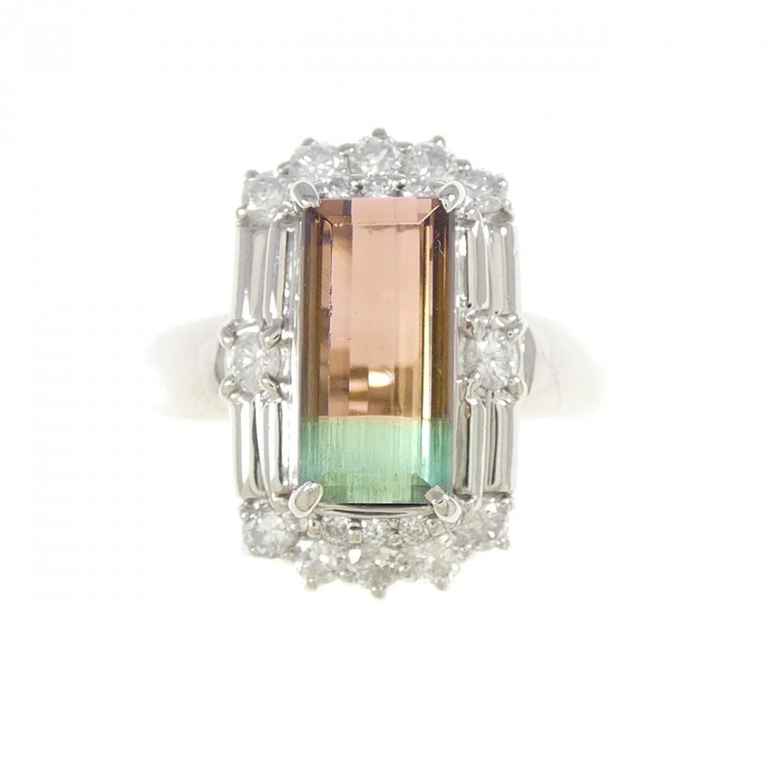PT900 TOURMALINE RING - 2