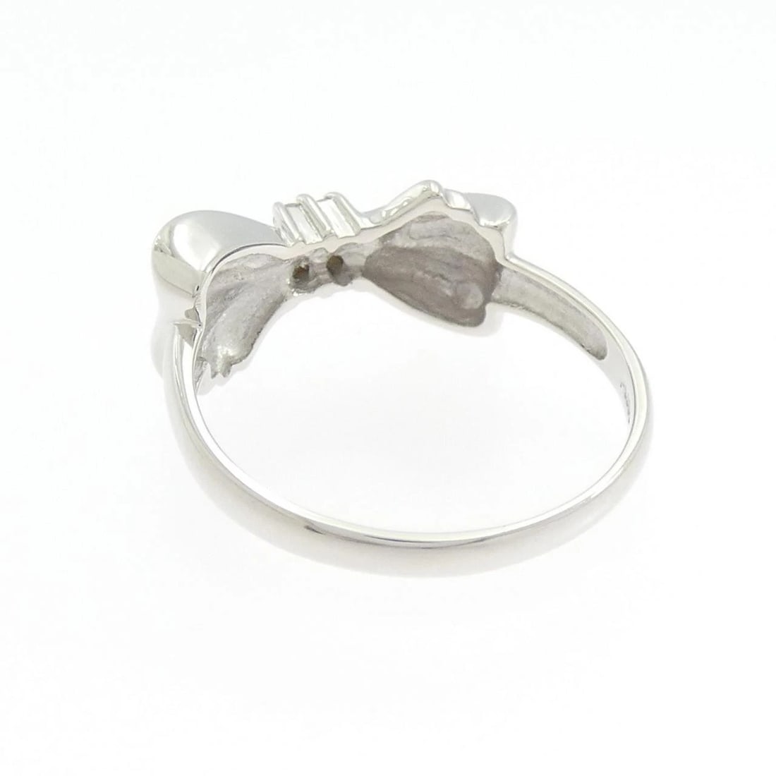PT900 RIBBON DIAMOND RING - 3