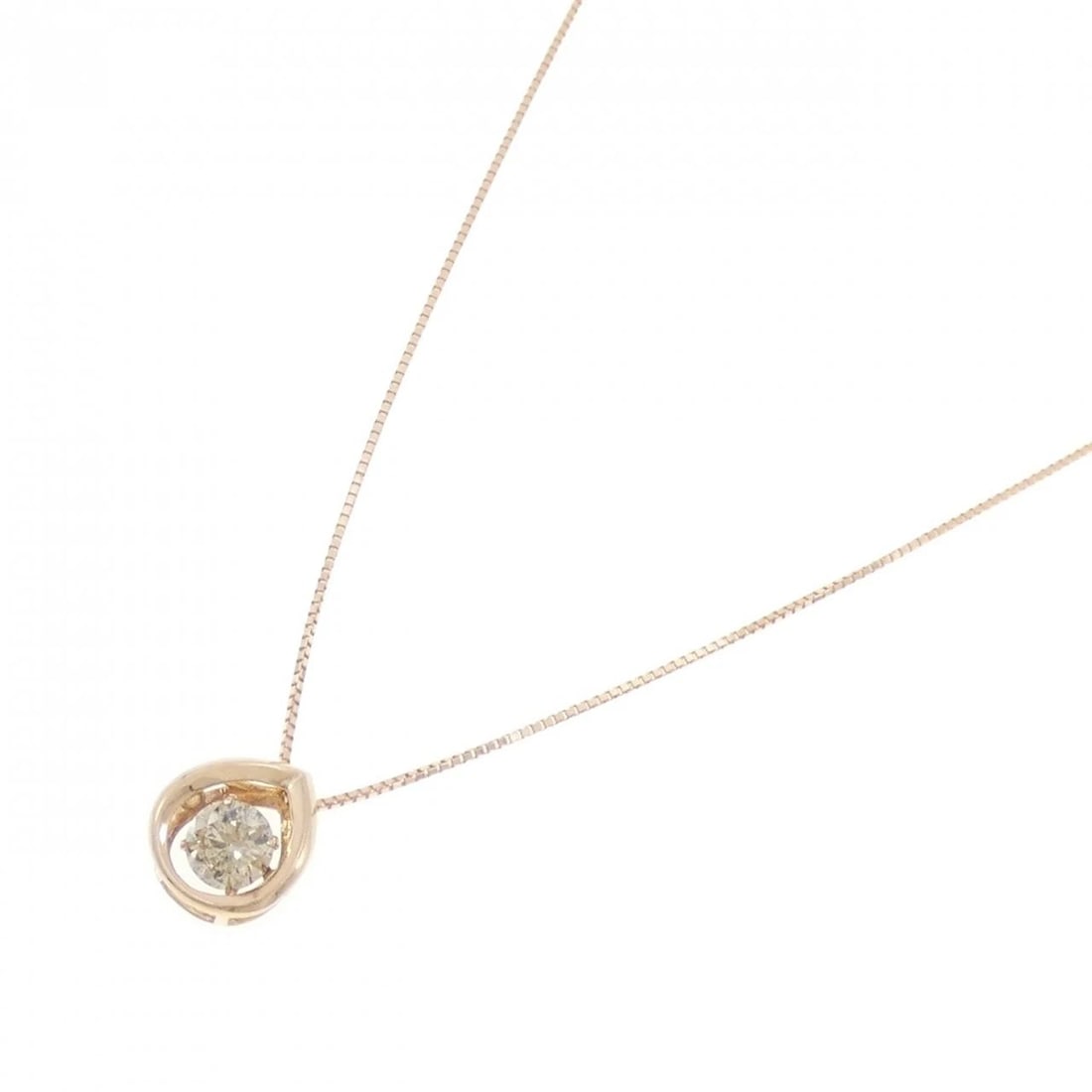 K18PG DIAMOND NECKLACE - 2