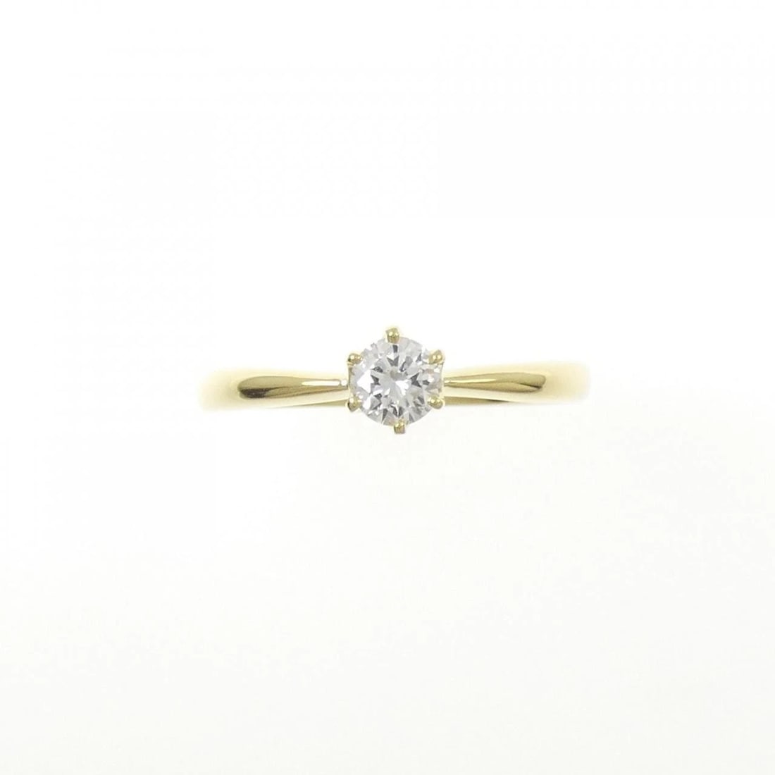 K18YG DIAMOND RING - 2