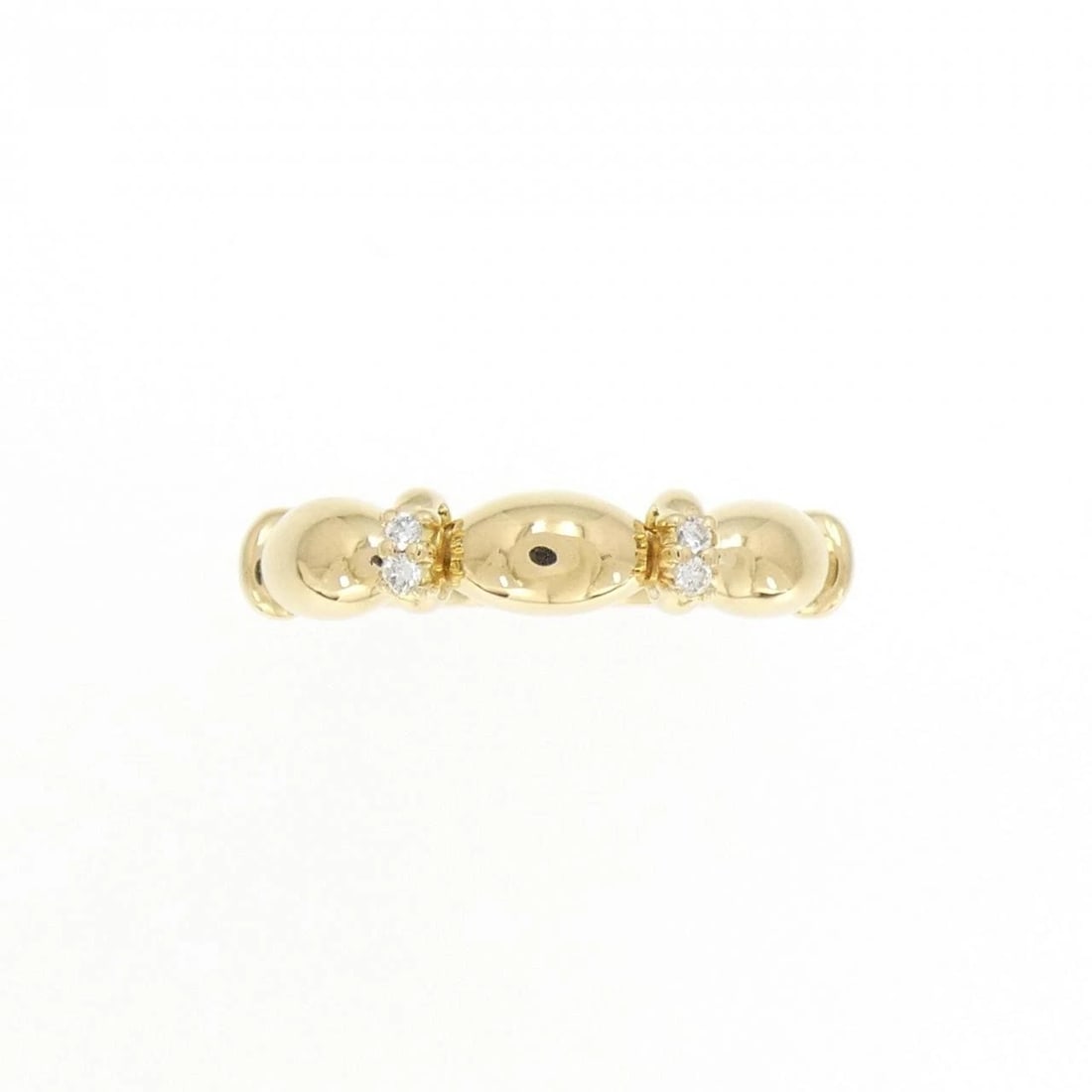 K18YG DIAMOND RING - 2