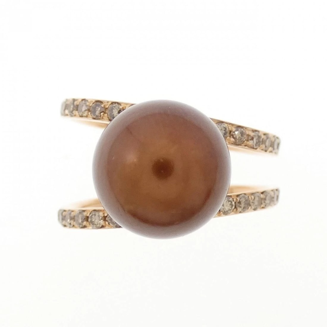 750PG BLACK PEARL RING - 2