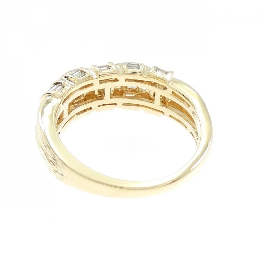 K18YG DIAMOND RING - 3