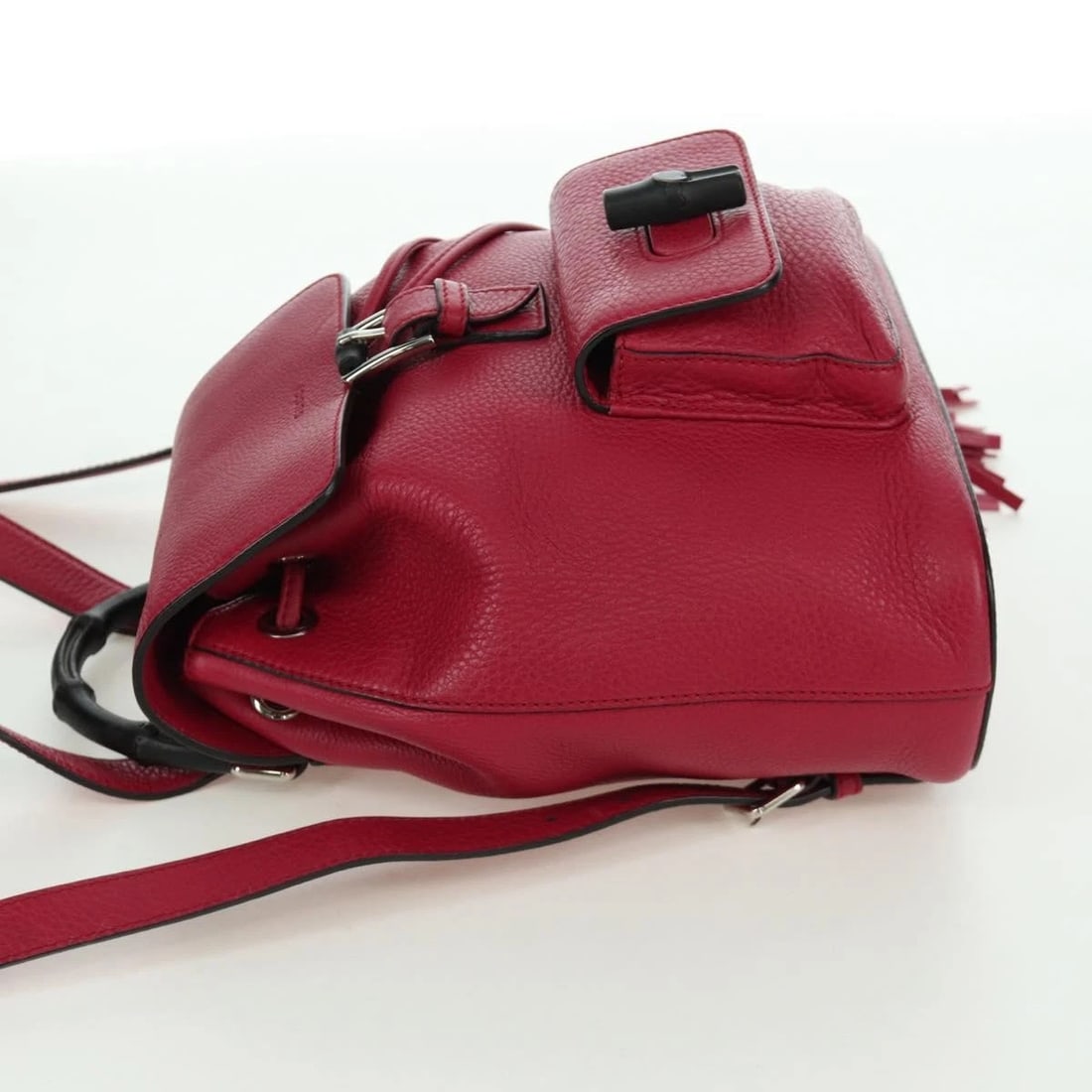 GUCCI BAMBOO BACKPACK LEATHER - 3