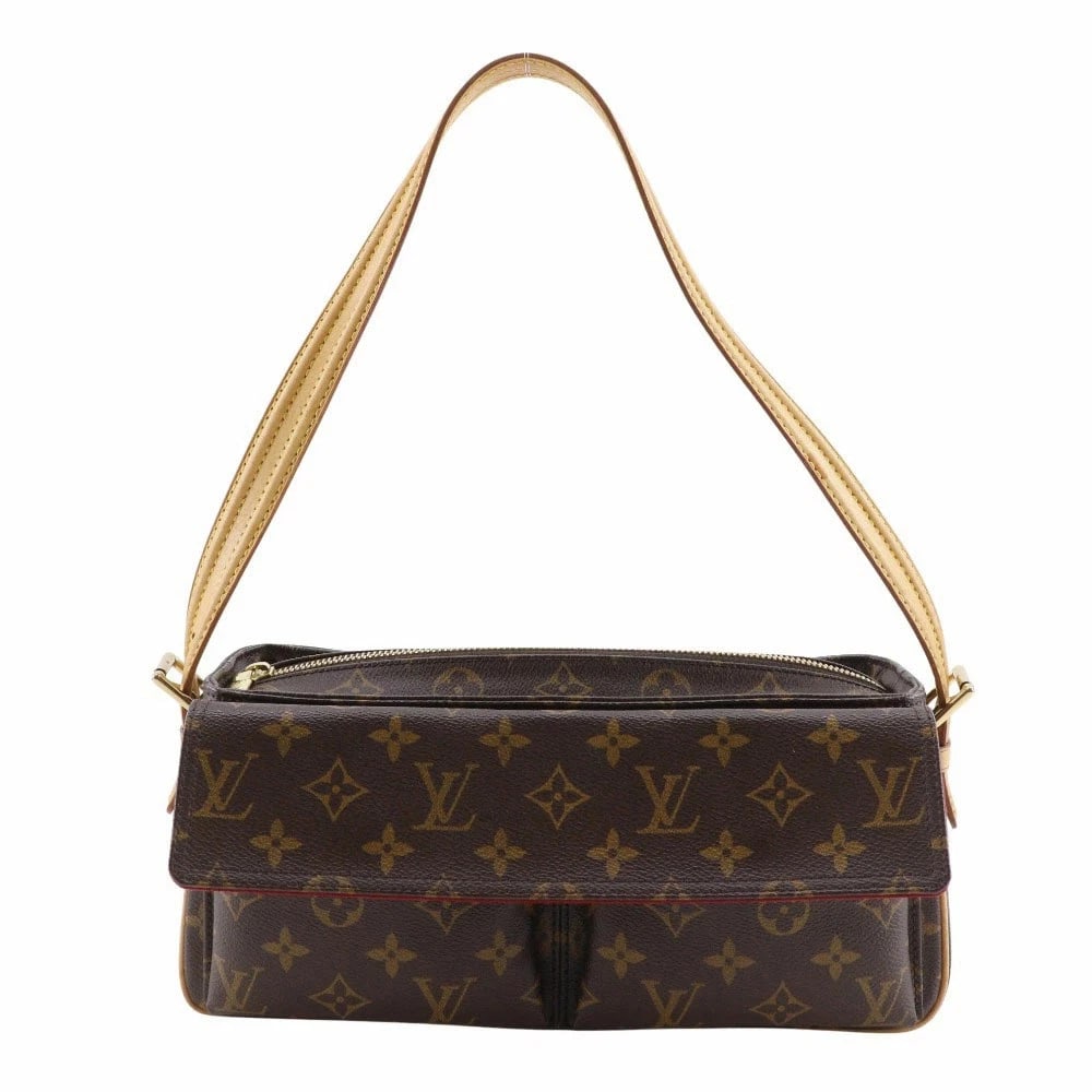 LOUIS VUITTON VIVA CITE MM SHOULDER BAG MONOGRAM: LOUIS VUITTON Viva Cite MM Shoulder Bag Monogram Brand: LOUIS VUITTON Type/Style: Shoulder Bag Material: Monogram Canvas Color: Brown Size: (H x W x D): approximately 13cm x 30cm x 9cm Accessories