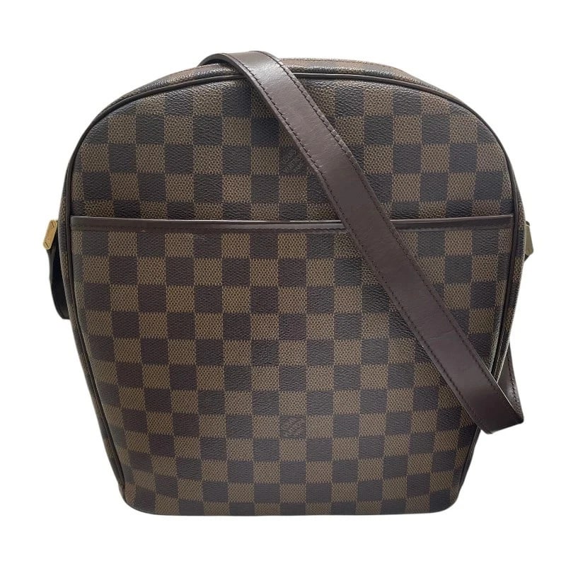 LOUIS VUITTON IPANEMA PM SHOULDER BAG BROWN PVC LEATHER: Louis Vuitton Ipanema PM Shoulder Bag Brown PVC Leather Brand: LOUIS VUITTON Type/Style: Handbag, 2-Way Material: PVC, Leather Color: Brown Size: Width approx. 24cm, Height approx. 30cm, Depth