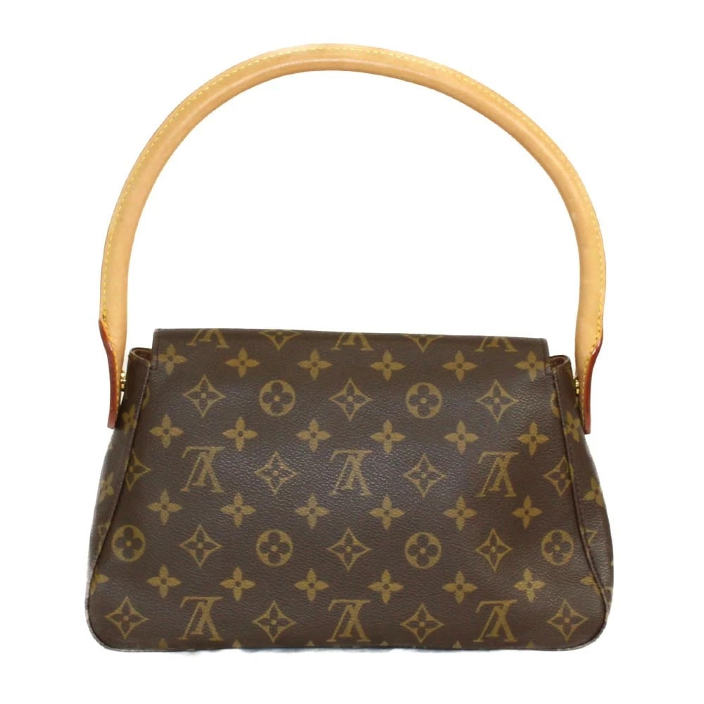 LOUIS VUITTON MINI LOOPING MONOGRAM BROWN - 2