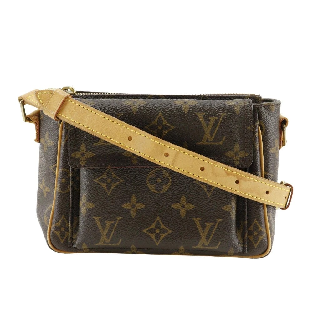 LOUIS VUITTON VIVA CITEPM SHOULDER BAG MONOGRAM CANVAS: LOUIS VUITTON Viva CitePM Shoulder Bag Monogram Canvas Brand: LOUIS VUITTON Type/Style: Shoulder Bag Material: Monogram Canvas Color: Brown Size: H approximately 13cm x W approximately 18cm x D approx