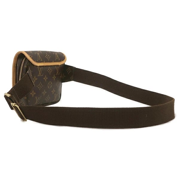 LOUIS VUITTON MONOGRAM CANVAS BUM BAG: Louis Vuitton Monogram Canvas Bum Bag Brand: LOUIS VUITTON Type/Style: Bum Bag Material: Monogram Canvas Color: Brown Size: 15 cm (W) x 16 cm (H) x 3 cm (D) Accessories: None Accessories N